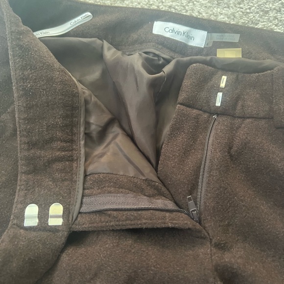 2 Calvin Klein EUC size 4 Lined Slacks - Picture 2 of 9